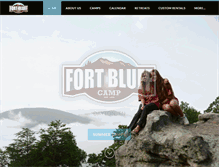 Tablet Screenshot of fortbluff.com